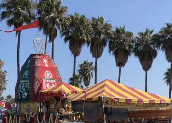 (Video) Festival of Chariots Transforms Venice Beach Into a Showcase of Indian Culture