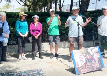 Community Honors Environmental Activist Martin Rubin at Mar Vista Memorial